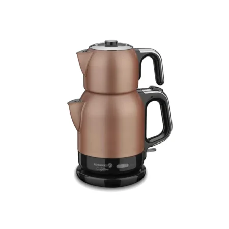 چای ساز اتوماتیک برقی 1600 وات 0.9+1.7 لیتر رزگلد چایتیما کرکماز 331-02 | رابیما