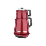 چای ساز اتوماتیک برقی 2000 وات 1.2 + 1.7 لیتر قرمز دمیکس کرکماز 332 | رابیما