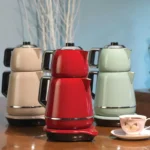 چای ساز اتوماتیک برقی 2000 وات 1.2 + 1.7 لیتر دمیکس کرکماز | رابیما