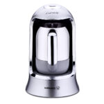 قهوه ساز ترک اتوماتیک برقی 400 وات نقره ای قهوه کولیک کرکماز 860-13