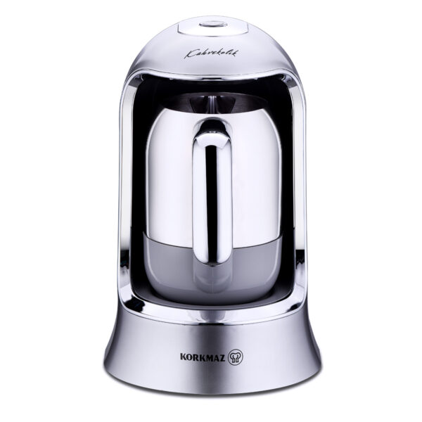 قهوه ساز ترک اتوماتیک برقی 400 وات نقره ای قهوه کولیک کرکماز 860-13