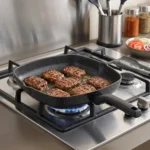 تابه گریل مربع ۲۸×۲۸ سانتی متر مشکی اورنلا کرکماز ۱۱۲۰ | رابیما
