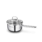 روغن داغ کن درب دار 16*8.0 سانتیمتر 1.6 لیتر استیل براق پرلا کرکماز 1648