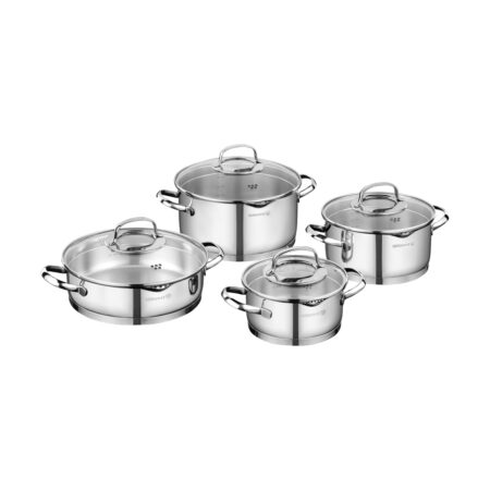 سرویس قابلمه 8 پارچه استیل مات استیما کرکماز 1999