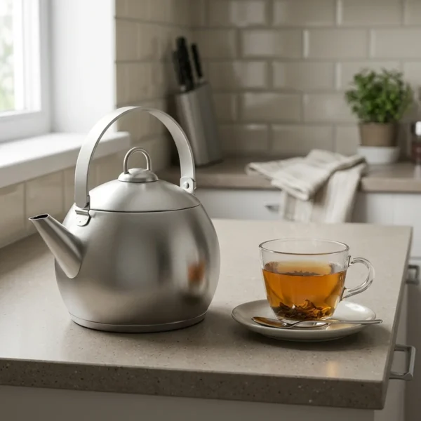 کتری 3.5 لیتر استیل مات تامبیک کرکماز 094-01 | رابیما