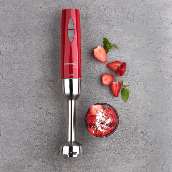 سرویس همزن سر استیل 850 وات قرمز مگا ورتکس کرکماز 445-04