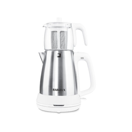 چای ساز برقی 0.7 + 1.8 لیتر استیل آلفالوکس رابیلوکس 111401