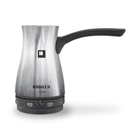قهوه جوش برقی 800 وات 300 میلی لیتر استیل مات هستر رابیلوکس 111700