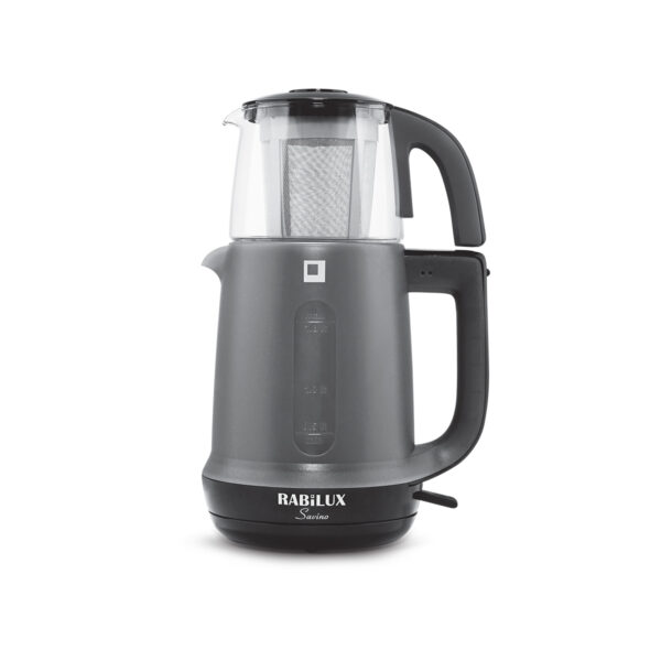 چای ساز برقی 0.7 + 1.8 لیتر طوسی ساوینو رابیلوکس 111408