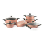 سرویس قابلمه 11 پارچه گلبهی یورک ریوالد 650100-05