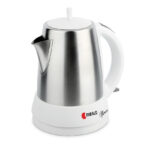 چای ساز برقی 1650 وات 0.7 + 1.5 لیتر استیل مات گلوریا ریوالد 800901 - تصویر 2