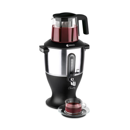 سماوربرقی 2000 وات 1.2 + 3.0 لیتر استیل مات کاونتری ریوالد 800207