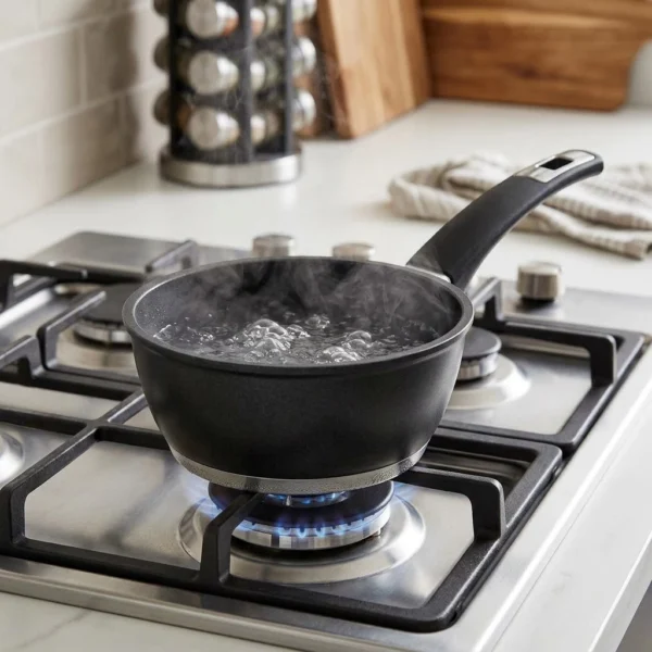 شیرجوش نچسب 16*7.3 سانتی متر 1.1 لیتر مشکی لیدز ریوالد 70016 | رابیما