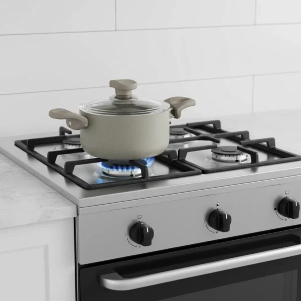 قابلمه نچسب 16*8.5 سانتی متر 1.5 لیتر بژ یورک ریوالد 6503116-0106 | رابیما