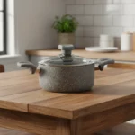 قابلمه نچسب 18*9 سانتی متر 2.3 لیتر طوسی یورک ریوالد 6503118-0114 | رابیما