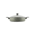 قابلمه کوتاه نچسب 24*6 سانتی متر 2.2 لیتر طوسی یورک ریوالد 6504124-0114 | رابیما