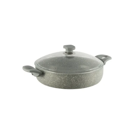 قابلمه کوتاه نچسب 24*6 سانتی متر 2.2 لیتر طوسی یورک ریوالد 6504124-0114 | رابیما