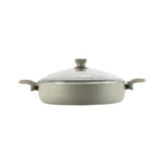 قابلمه کوتاه نچسب 28*7 سانتی متر 3.6 لیتر بژ یورک ریوالد 6504128-0106 | رابیما