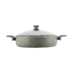 قابلمه کوتاه نچسب 30*7.5 سانتی متر 4.3 لیتر طوسی یورک ریوالد 6504130-0114 | رابیما