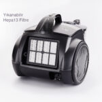 جارو برقی 750 وات 2.5 لیتر ذغالی پریمیوم کاسموس کرکماز 902-01