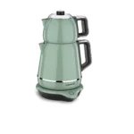 چای ساز اتوماتیک برقی 2000 وات 0.9+1.7 لیتر سبز دمیکس کرکماز 332-01