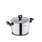 قابلمه 16*10.0 سانتیمتر 2.0 لیتر استیل براق نورا کرکماز 2991