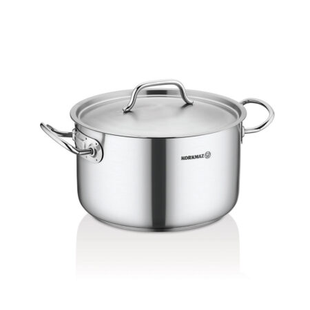 قابلمه 24*14.0 سانتیمتر 6.2 لیتر استیل مات پرولاین کرکماز 2723