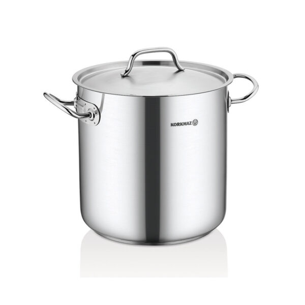 قابلمه بسیار گود 20*20 سانتیمتر 6.0 لیتر استیل مات پرولاین کرکماز 2730