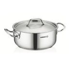 قابلمه کوتاه 40*20.0 سانتیمتر 25.0 لیتر استیل مات پرولاین کرکماز 2743