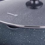 سرویس غذاپز نچسب 6 پارچه طوسی استونا کرکماز 2863