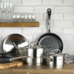 تابه گود 24*8.0 سانتیمتر 3.2 لیتر استیل مات پرولاین کرکماز 1176