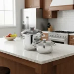 سرویس زودپز دوقلو استیل براق آکوا کرکماز 175 | رابیما