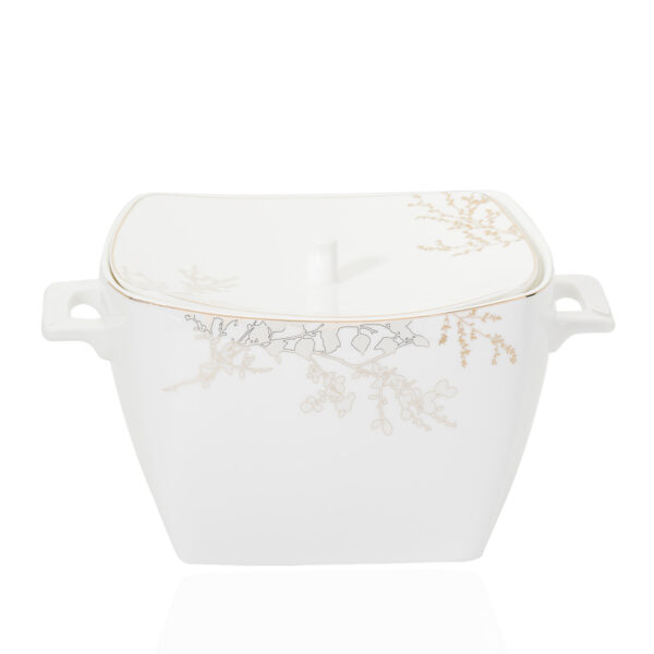 سرویس غذاخوری چینی 60 پارچه بون سلکشن کرکماز 8428