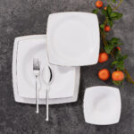 سرویس غذاخوری چینی 60 پارچه بون سلکشن کرکماز 8433