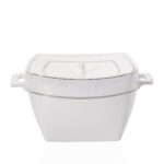 سرویس غذاخوری چینی 60 پارچه بون سلکشن کرکماز 8437