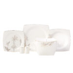 سرویس غذاخوری چینی 60 پارچه بون سلکشن کرکماز 8452