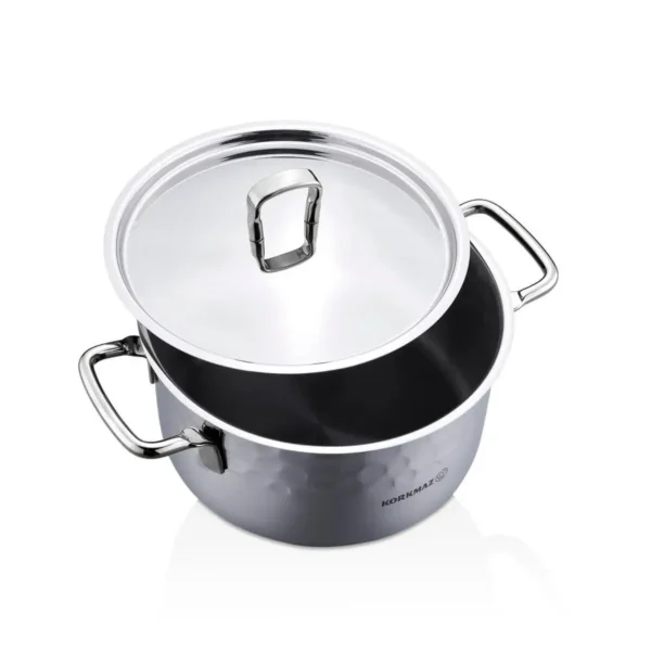 سرویس قابلمه 8 پارچه استیل براق ارنا کرکماز 1963-1 | رابیما