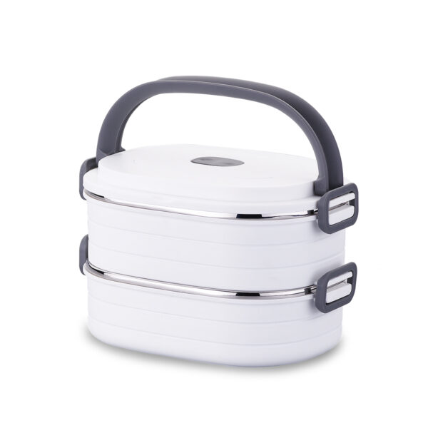 ظرف ناهار 1800 میلی لیتر سفید اسنشال وارم کرکماز 5526