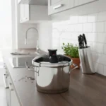 زودپز 6.0 لیتر استیل براق فلورا کرکماز 159 | رابیما