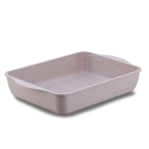 سینی فر 23*30 سانتی متر 4 لیتر کرم گرانیتا کرکماز 2896-1