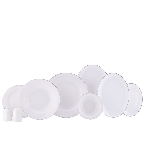 سرویس غذاخوری چینی 60 پارچه لنا کرکماز 8338