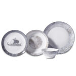 سرویس غذاخوری چینی 60 پارچه لیدیا کرکماز 8190