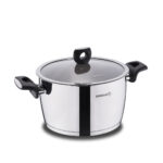 قابلمه 24*13.0 سانتیمتر 5.5 لیتر استیل براق نورا کرکماز 2993