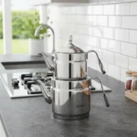 کتری و قوری 0.9 + 1.6 لیتر استیل براق نوستالژی میدی کرکماز 228 | رابیما