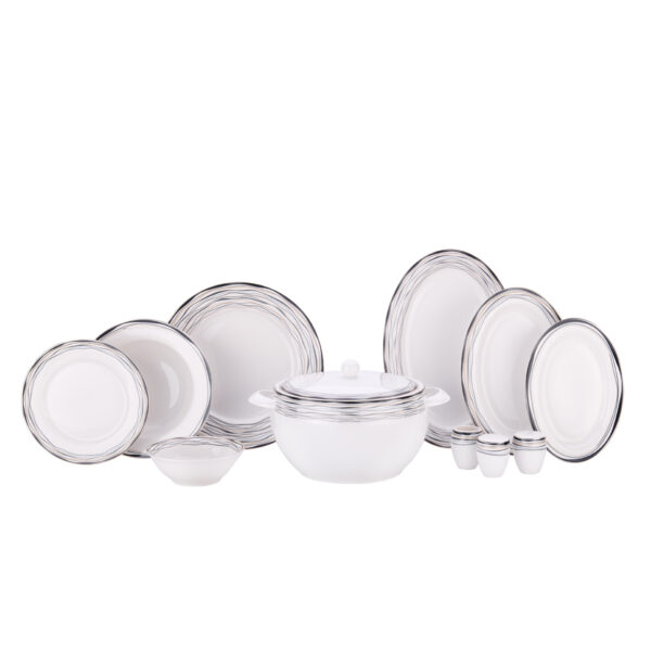 سرویس غذاخوری چینی 60 پارچه پرلا کرکماز 8360