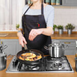 تابه تخت 28*5.5 سانتیمتر 2.7 لیتر استیل مات پرولاین کرکماز 1193