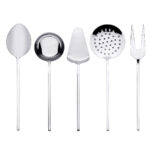 سرویس کفگیر و ملاقه 5 پارچه ساکورا کرکماز 5556