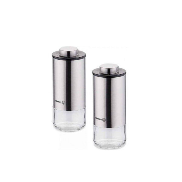 سرویس نمک پاش فلفل پاش استیل مات استورا کرکماز 5521