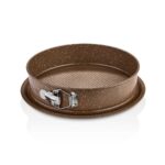 قالب کیک گرد تابه ای 26 سانتی متر قهوه ای تورتا کرکماز 01-762