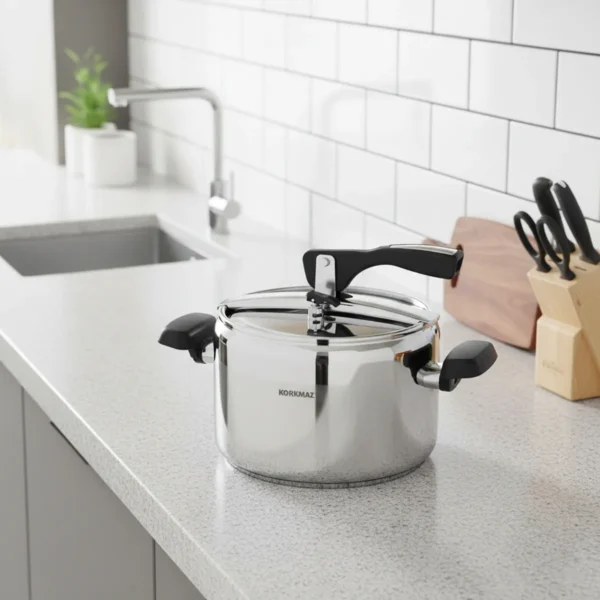 زودپز 5.0 لیتر استیل مات توربو کرکماز 155 | رابیما